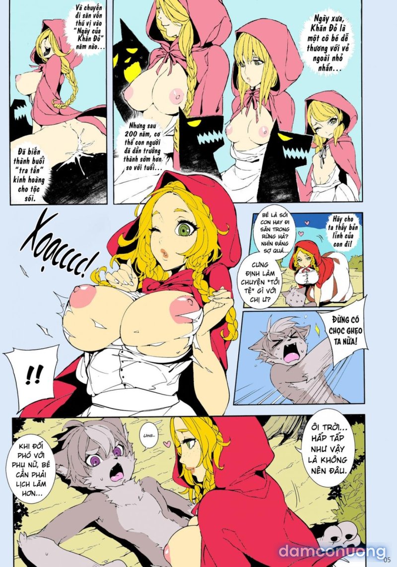 Childhood Destruction - Big Red Riding Hood and the Little Wolf Oneshot - Page 8