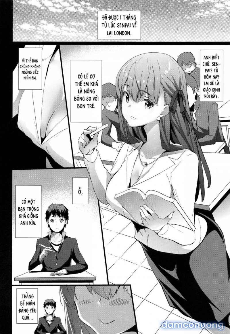 Sakura Sensei no A-ah Tsumannai na Oneshot - Page 7