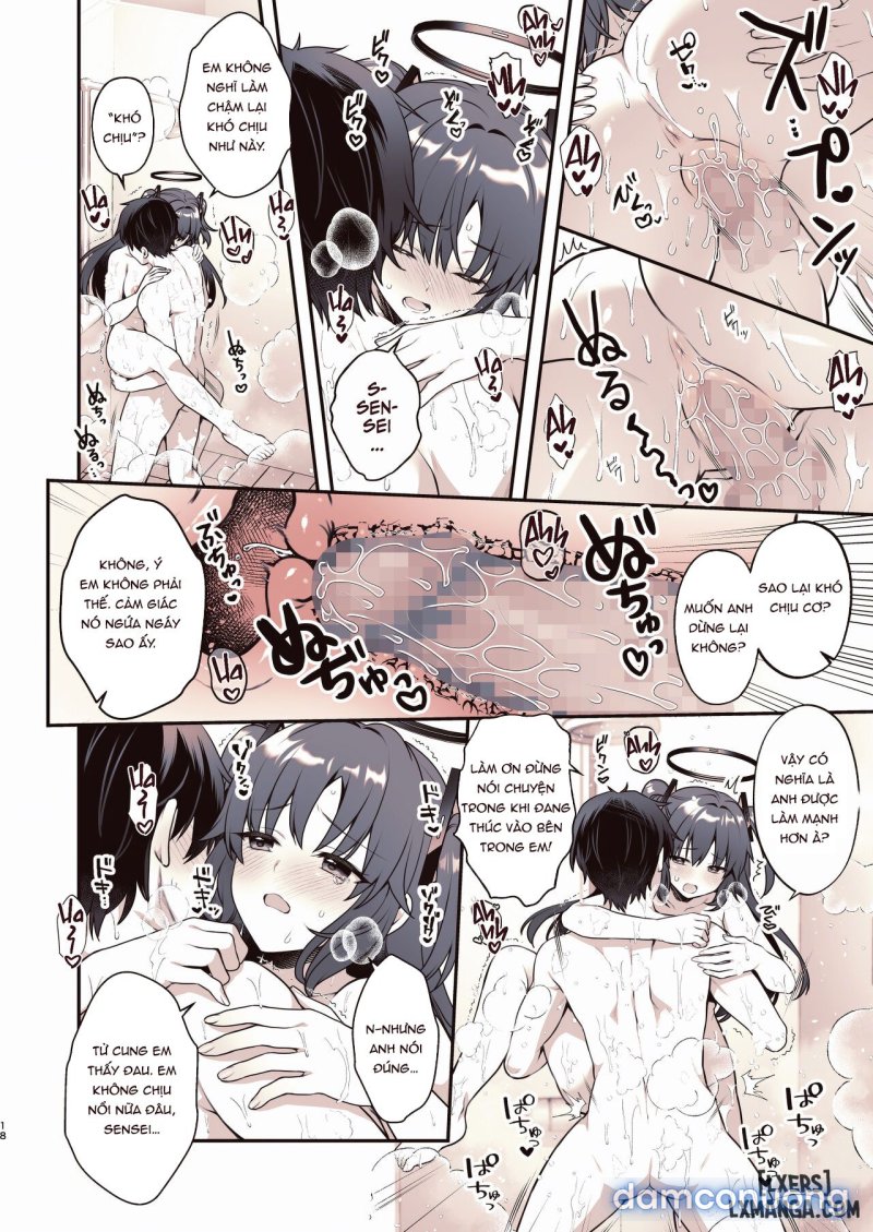 Shower de Yuuka to | Shower Time With Yuuka! Oneshot - Page 17