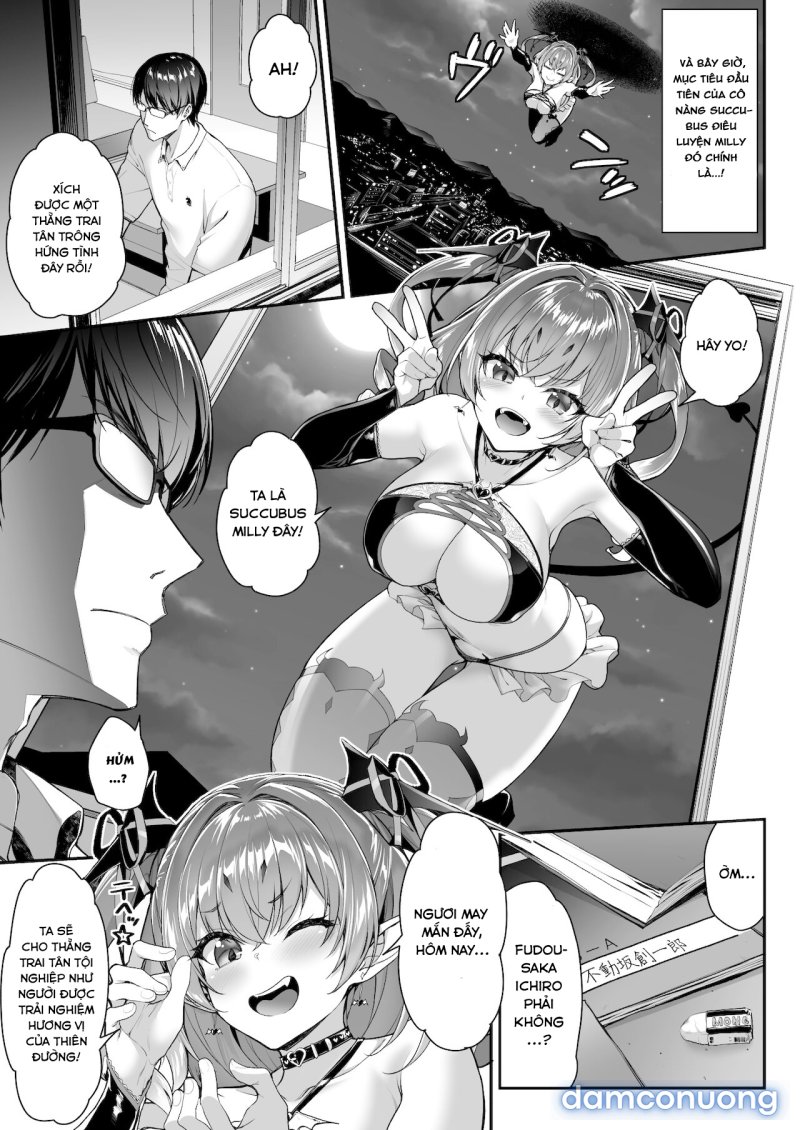 Cô Nàng Succubus Thèm Muốn Tinh Dịch Này! Oneshot - Page 4