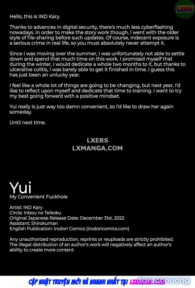 Yui – Lỗ Chịch Tiện Lợi Của Tôi Oneshot - Page 33