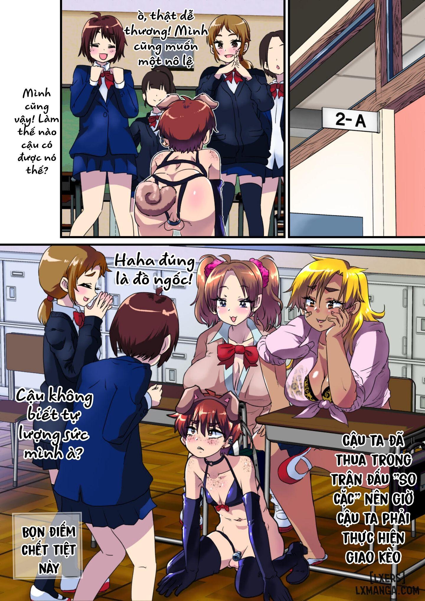 I Ended Up Being Transformed Into The Sissy Slave Of The Big-Cocked Futanari Girls Oneshot - Page 13