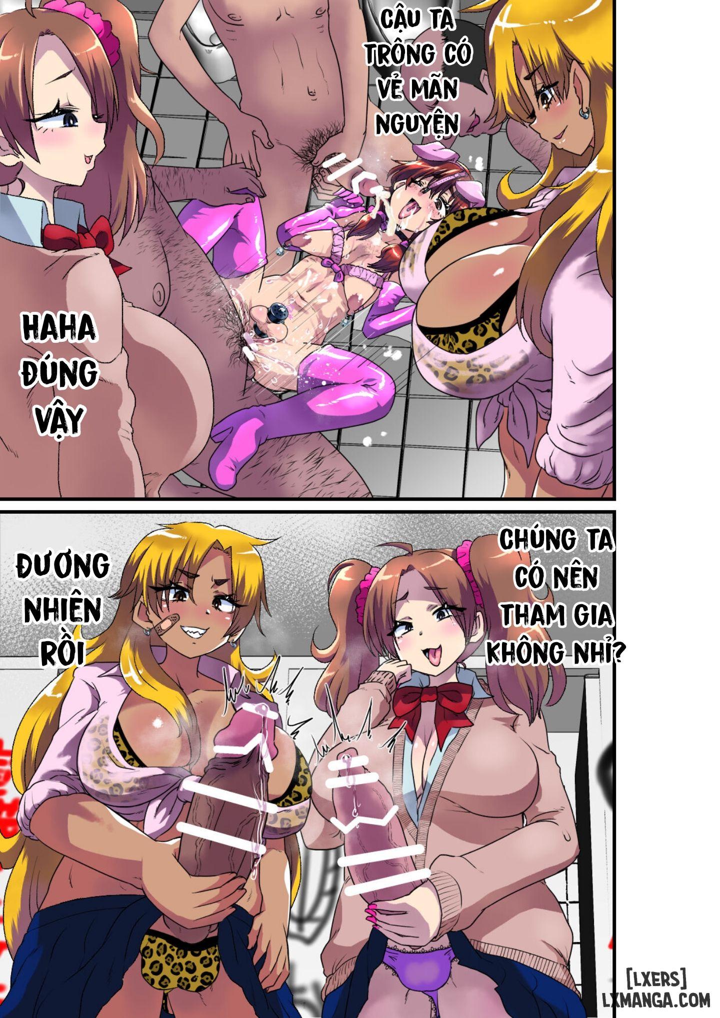 I Ended Up Being Transformed Into The Sissy Slave Of The Big-Cocked Futanari Girls Oneshot - Page 34