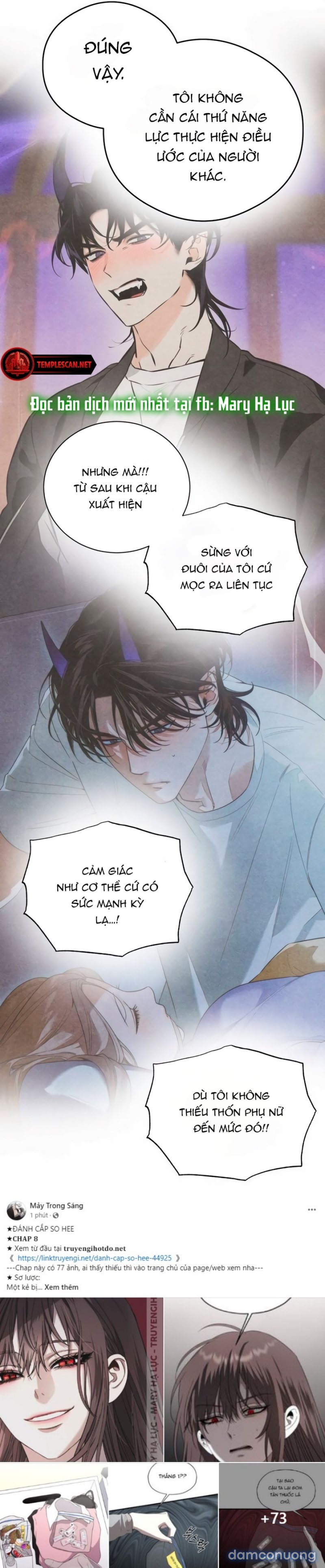 [18+] Mong Ước Của Ác Quỷ Chapter 40 - Page 34