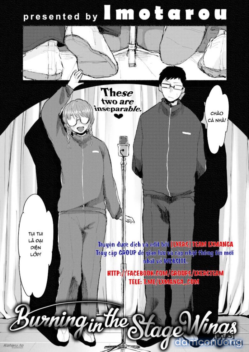 Burning in the Stage Wings Oneshot - Page 1