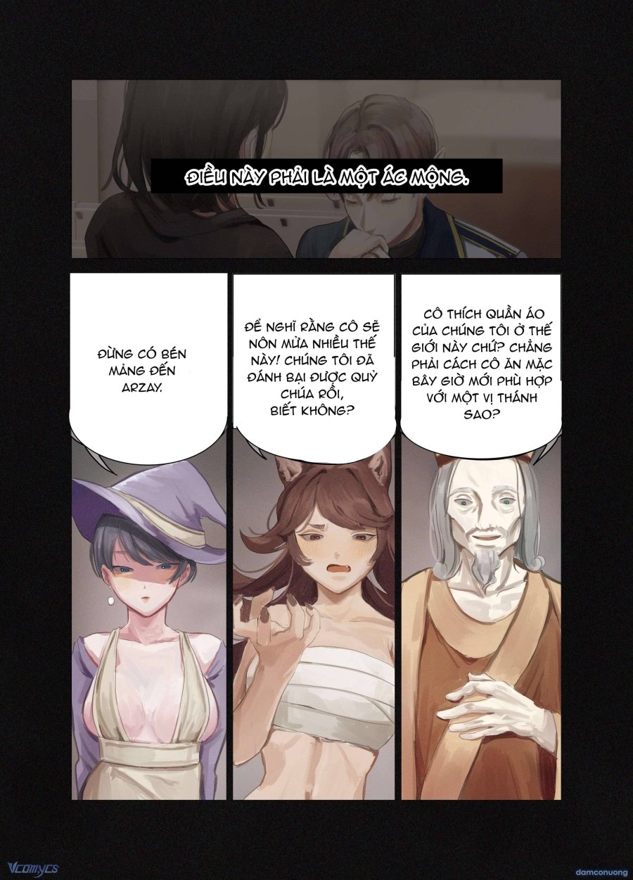 [18+]Isekai Saintess Wants To Escape From The Harem Hero (Yandere) - Oneshot - Page 4