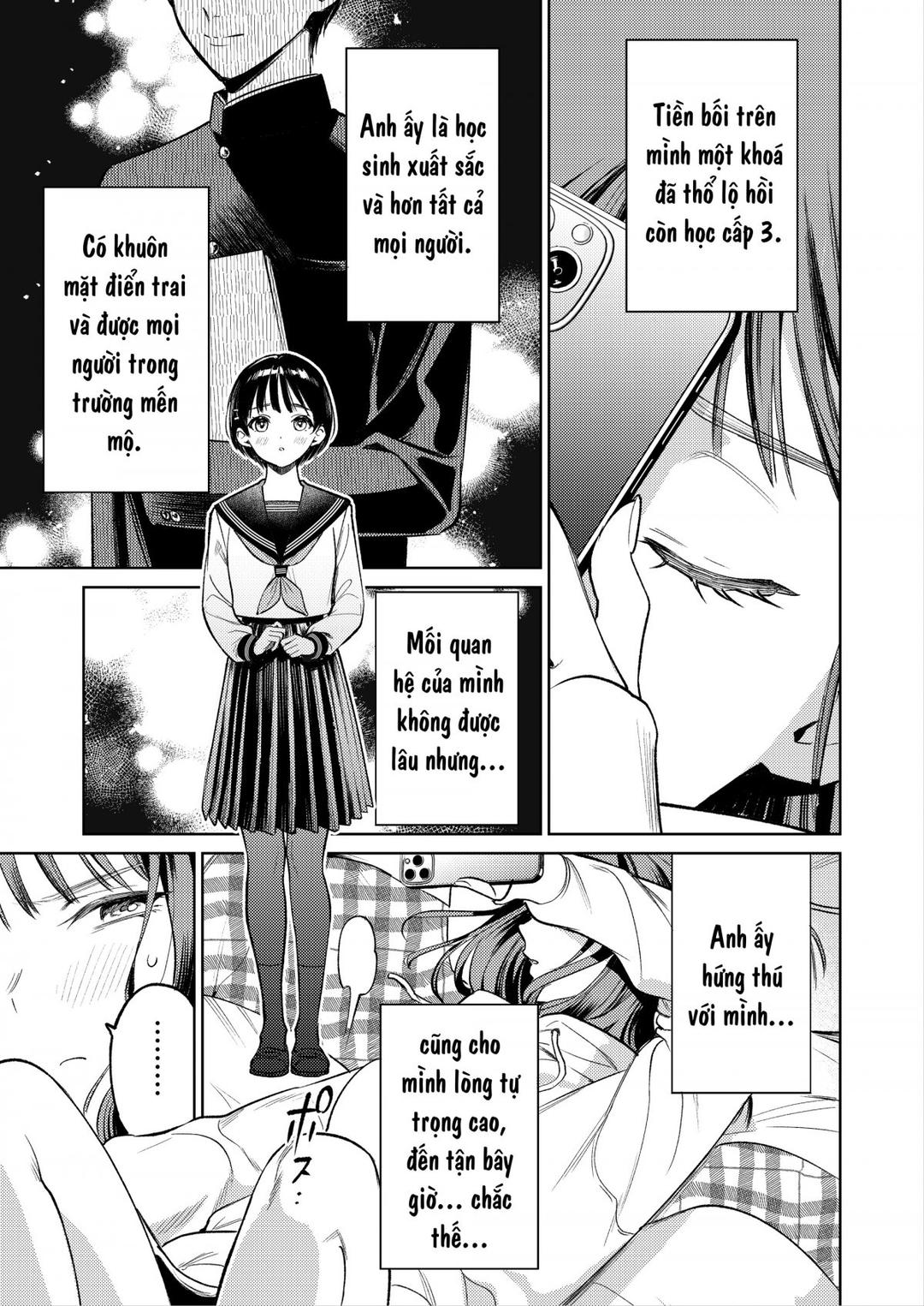 Senpai, Sonna no Shiranai desu ~Bansou shite ita Kare no Yubi wa Ima, Watashi no Naka o Midashiteru Oneshot - Page 11