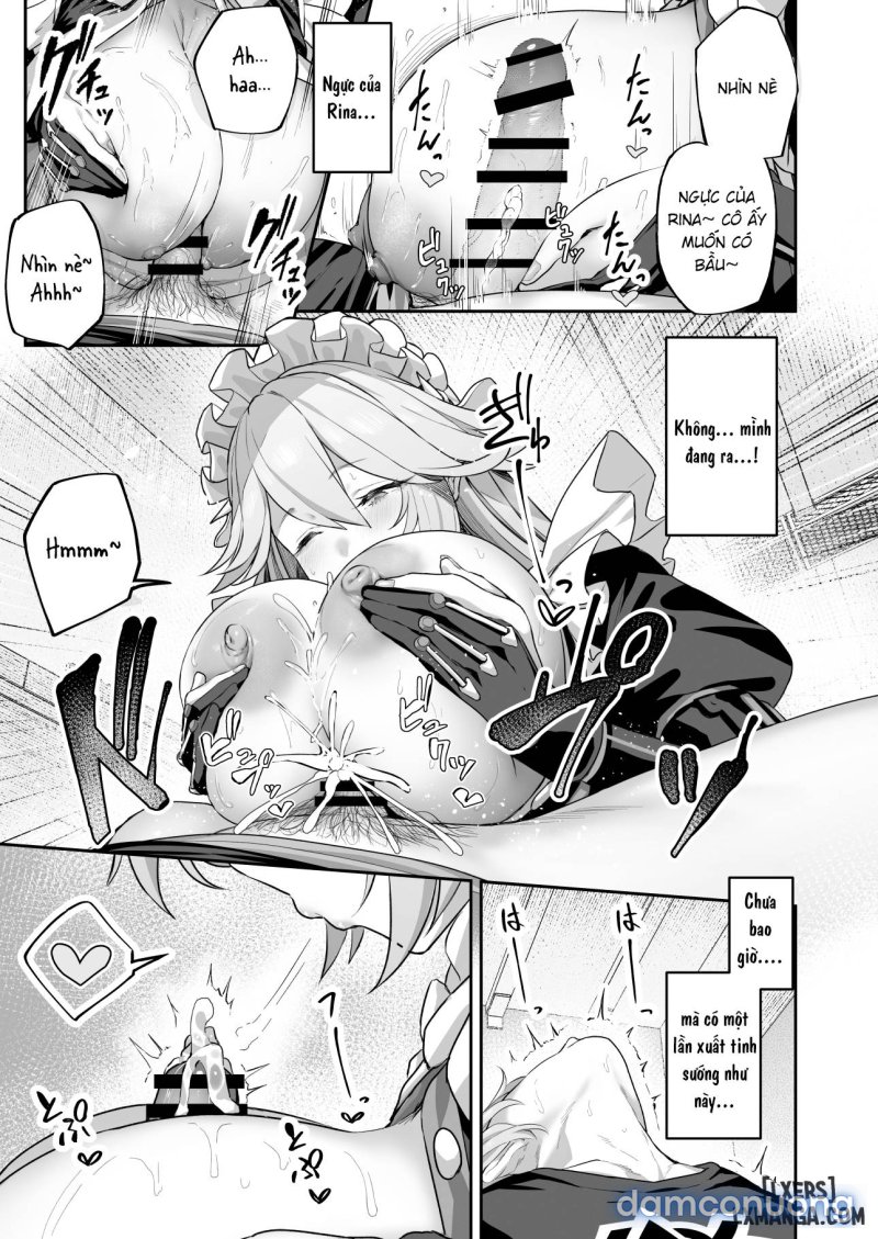 Maid-chou Rina no Tokubetsu Ura Service Oneshot - Page 11