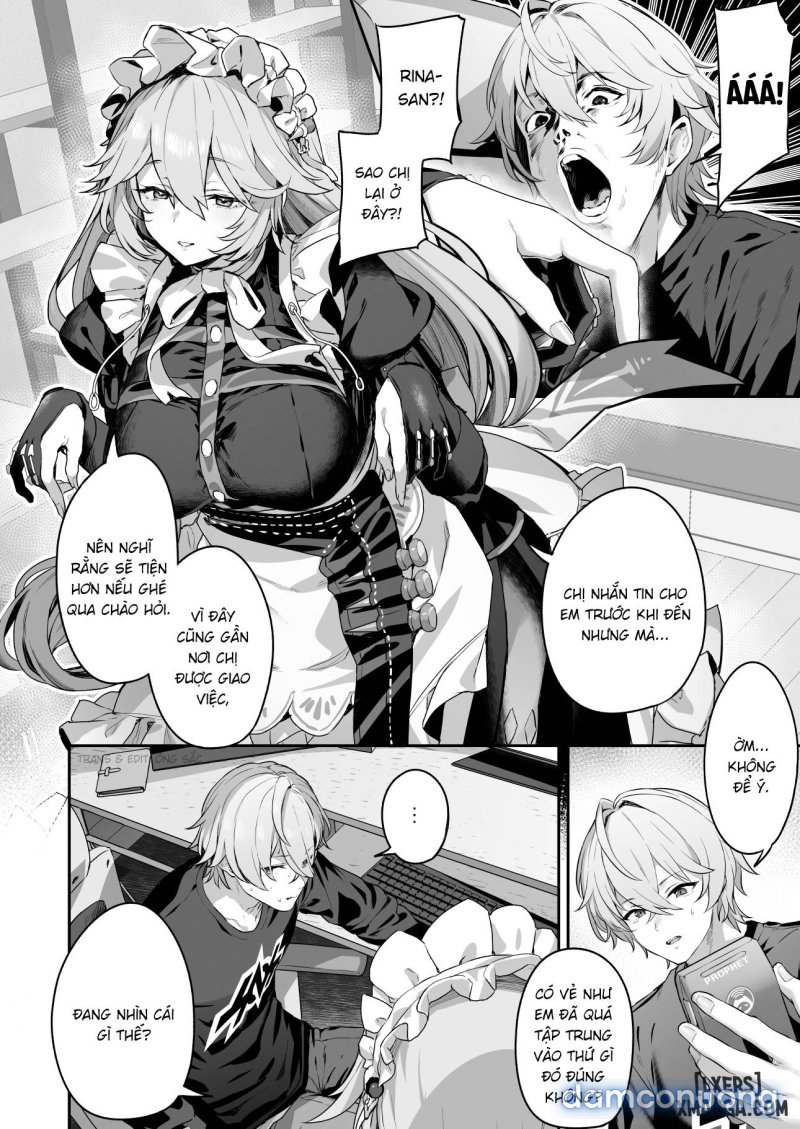 Maid-chou Rina no Tokubetsu Ura Service Oneshot - Page 4