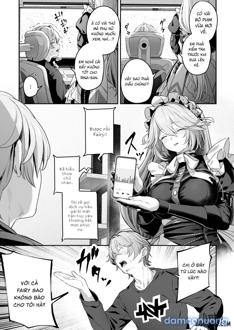 Maid-chou Rina no Tokubetsu Ura Service Oneshot - Page 5