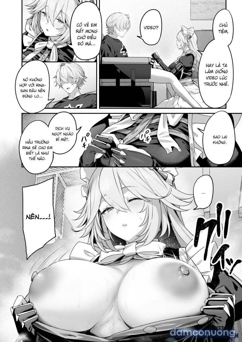 Maid-chou Rina no Tokubetsu Ura Service Oneshot - Page 8