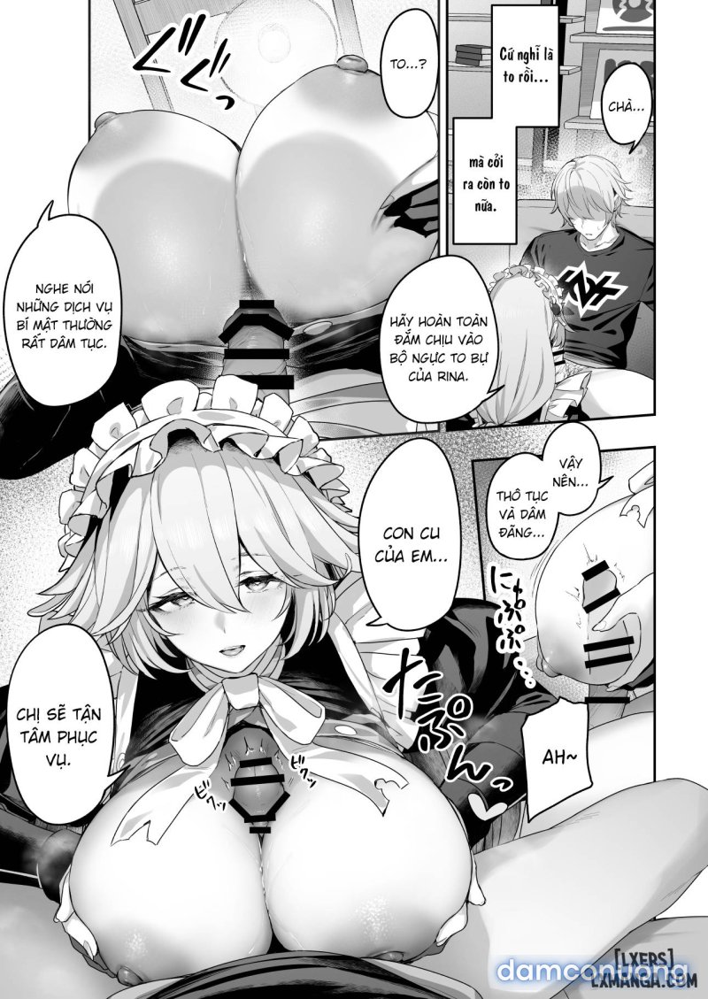 Maid-chou Rina no Tokubetsu Ura Service Oneshot - Page 9