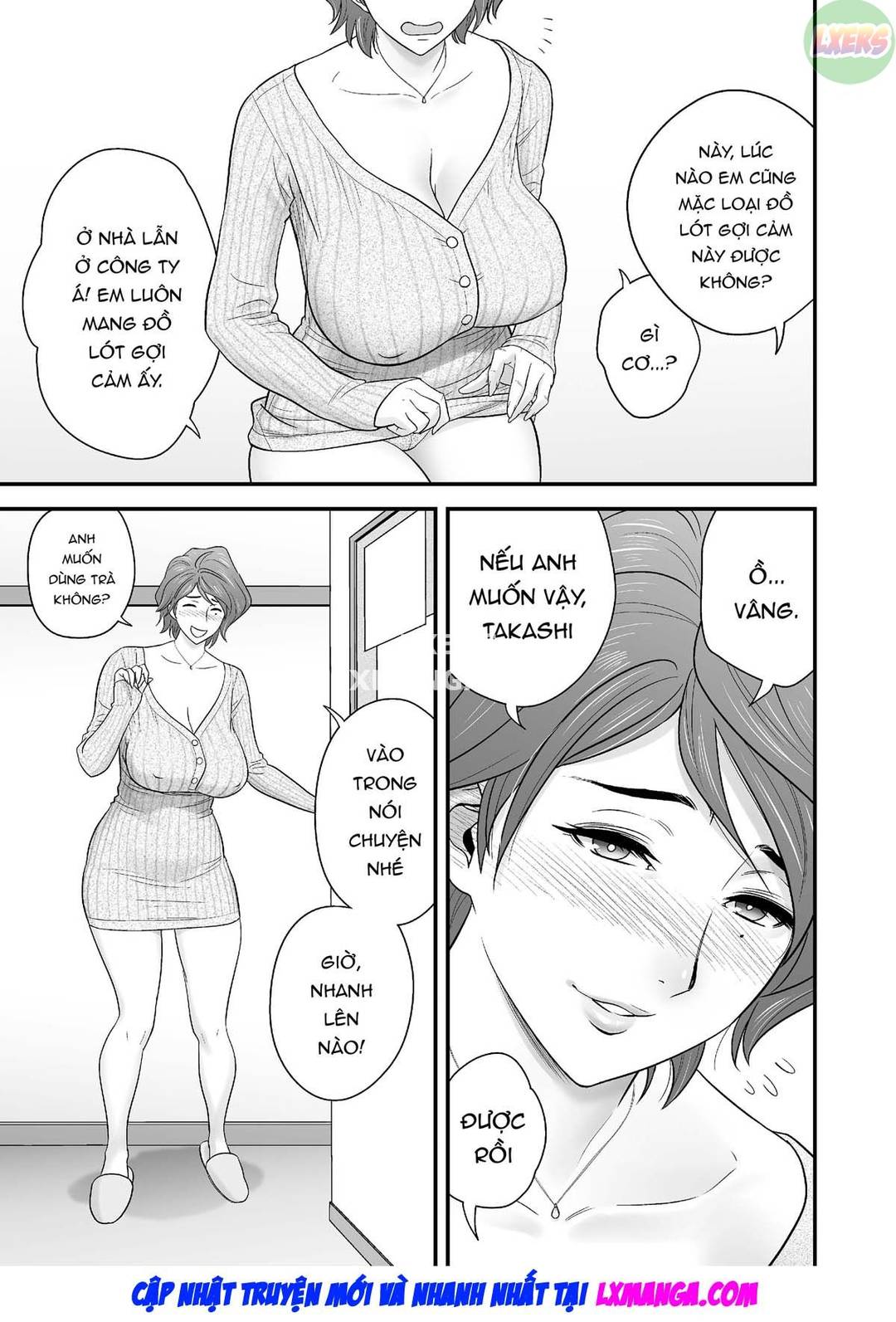 Mẹ tôi phịch thằng bạn - KHÔNG CHE Chapter 2 - Page 9