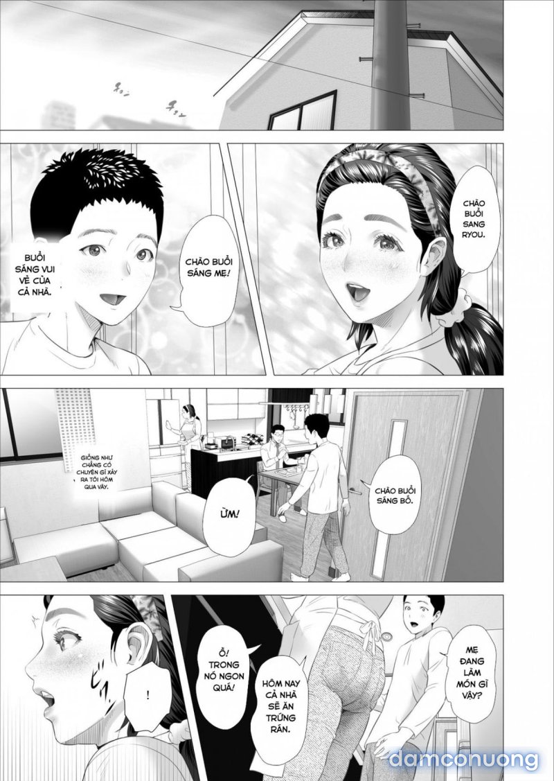 Kinjo Yuuwaku Musuko ni Otto no Soba de Dakareru Haha Hen Chapter 1 - Page 19