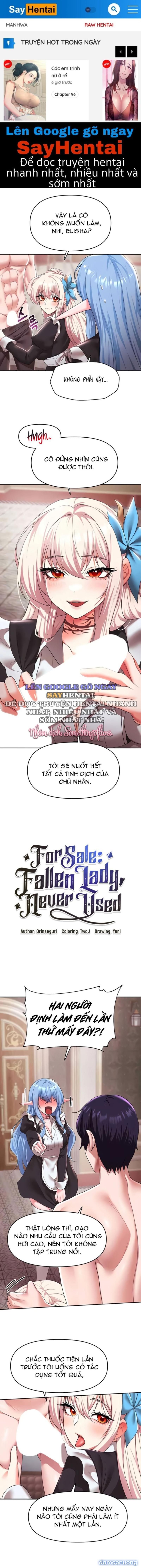 Giao thương. Thiếu nữ sa ngã. Chưa từng được sử dụng. Chapter 32 - Page 1