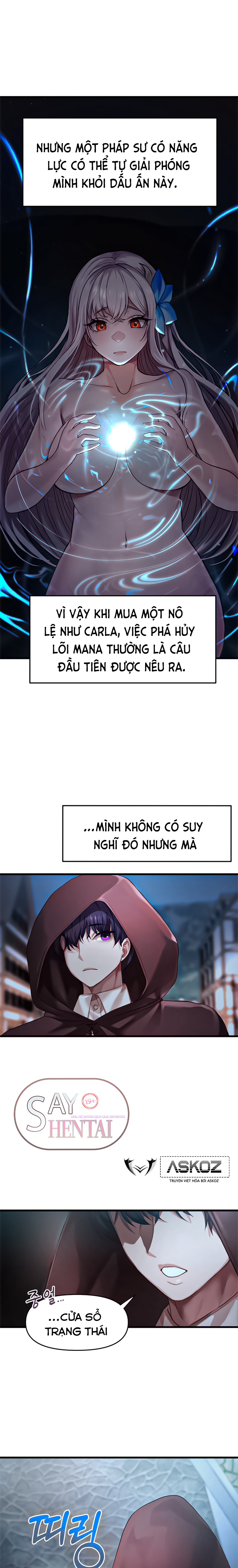 Giao thương. Thiếu nữ sa ngã. Chưa từng được sử dụng. Chapter 1 - Page 8