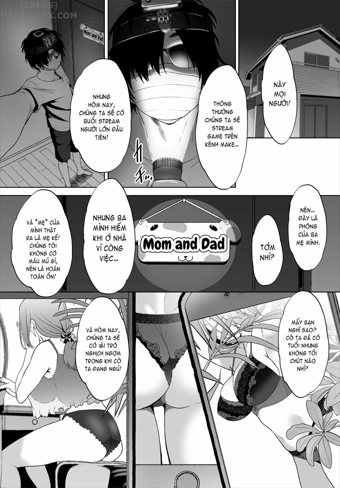 Mẹ kế, streamer dâm dục Chapter 1 - Page 9