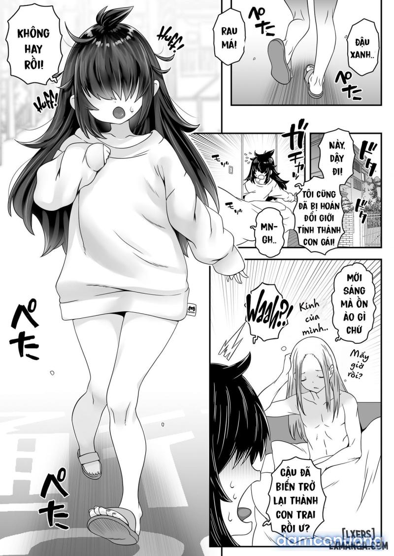 LOji-san 2 The Old Man Who Fucked His Genderswapped Childhood Friend Gets Genderswapped Too And Ends Up Debuting as a Camgirl! Oneshot - Page 5