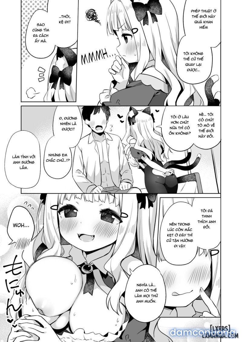 Hirotta Madousho de Chinmai Nekomimi-chan to Ecchi Dekiru Hon Oneshot - Page 22