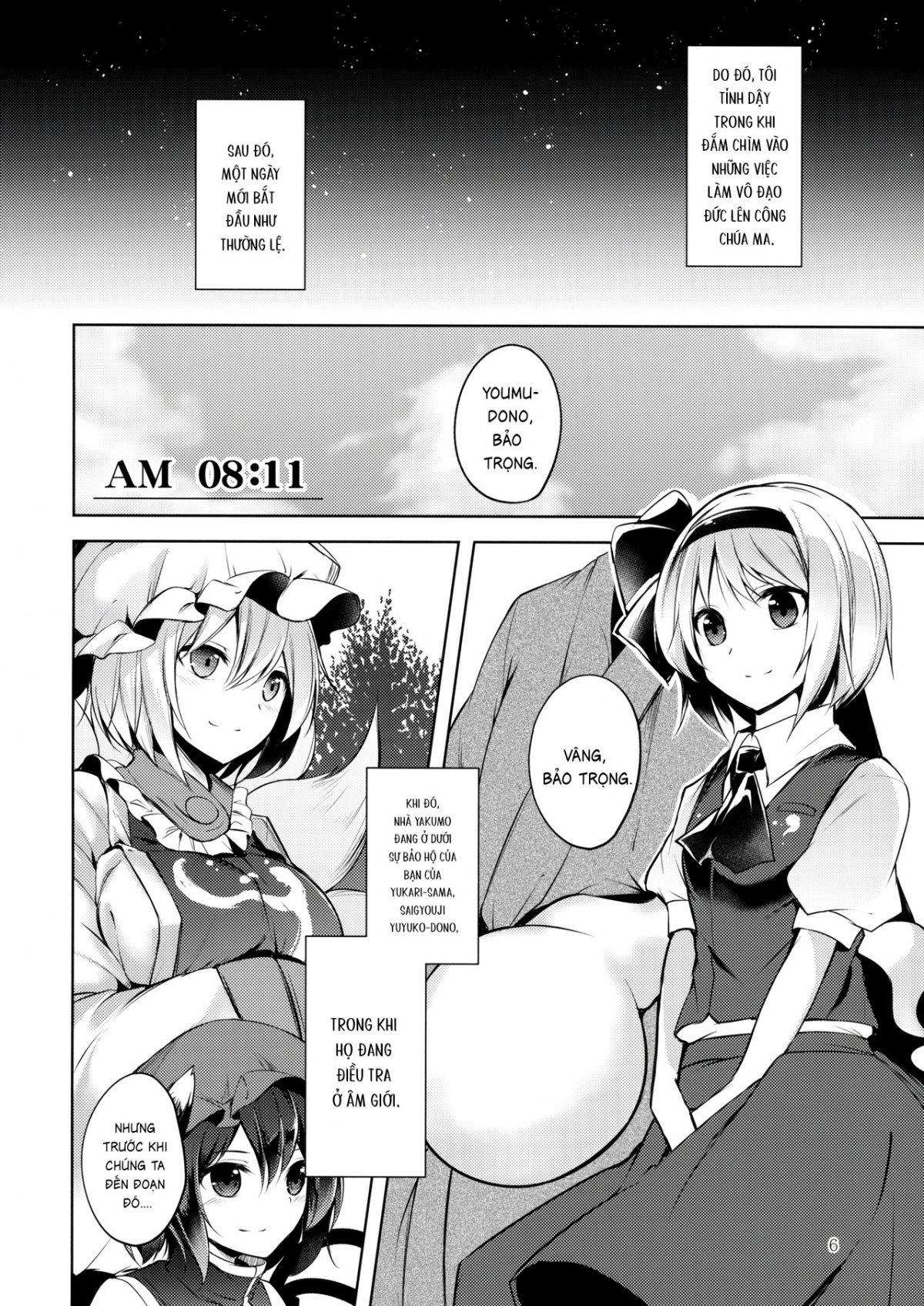 Lịch Trình Buổi Sáng Của Hakumayo Oneshot - Page 7