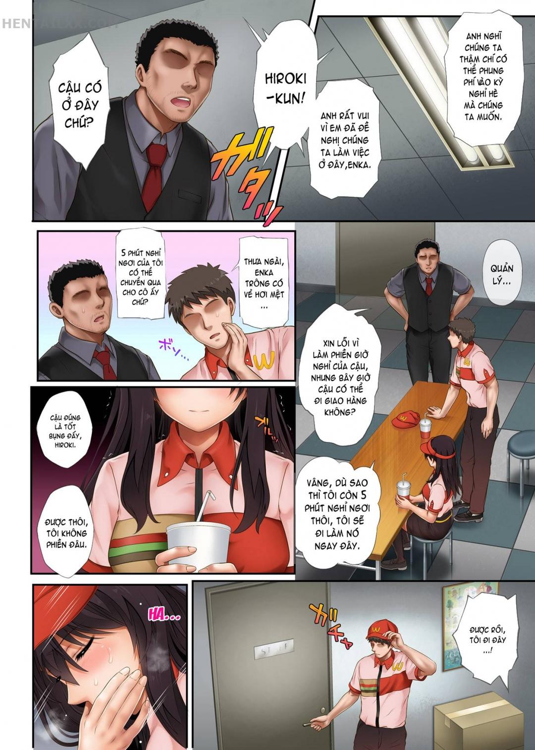 Làm thêm ca tối NTR Chapter 3 - Page 5