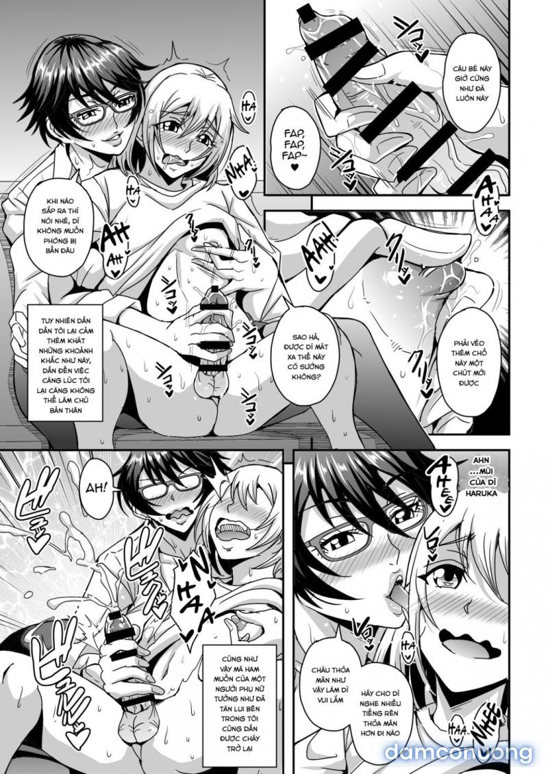 Full : Arofour Dokushin BariCare Oba-san ga Yuujin no Musuko demo aru Toshishita Danshi to no Kankei ni Hamaru Hanashi Chapter 1 - Page 13