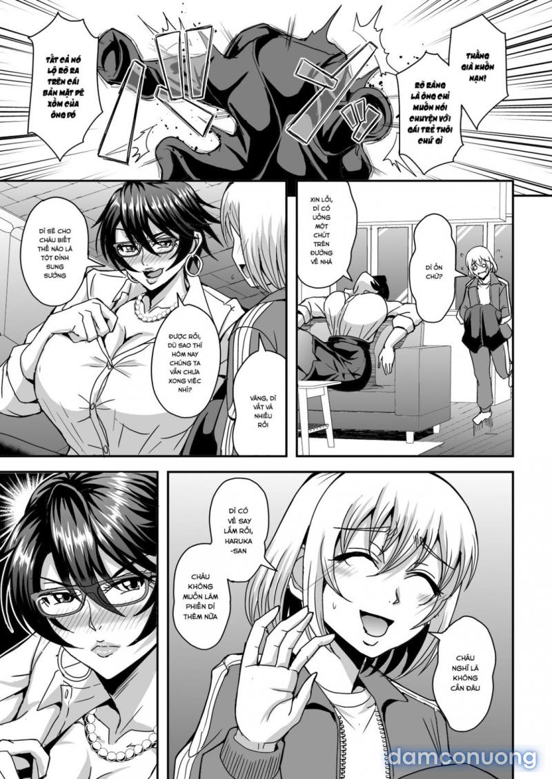 Full : Arofour Dokushin BariCare Oba-san ga Yuujin no Musuko demo aru Toshishita Danshi to no Kankei ni Hamaru Hanashi Chapter 1 - Page 15