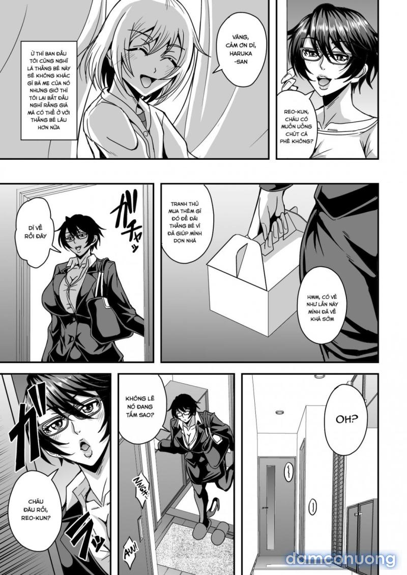 Full : Arofour Dokushin BariCare Oba-san ga Yuujin no Musuko demo aru Toshishita Danshi to no Kankei ni Hamaru Hanashi Chapter 1 - Page 5