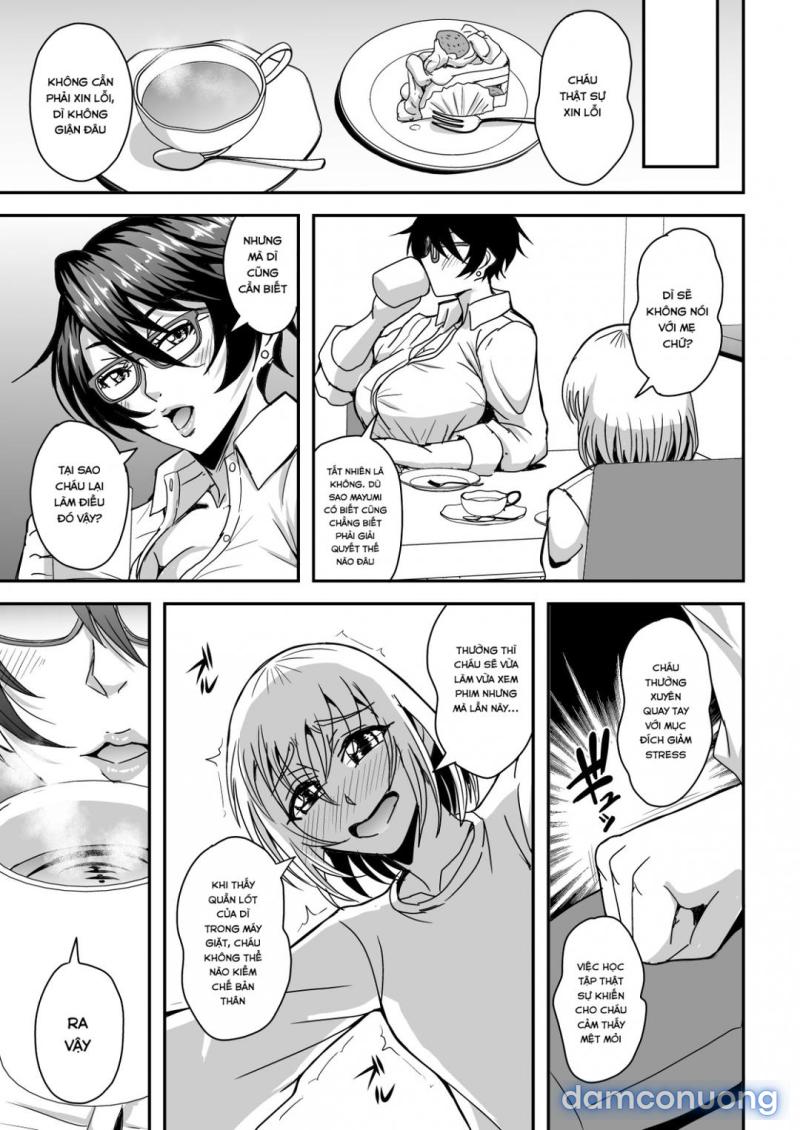 Full : Arofour Dokushin BariCare Oba-san ga Yuujin no Musuko demo aru Toshishita Danshi to no Kankei ni Hamaru Hanashi Chapter 1 - Page 7