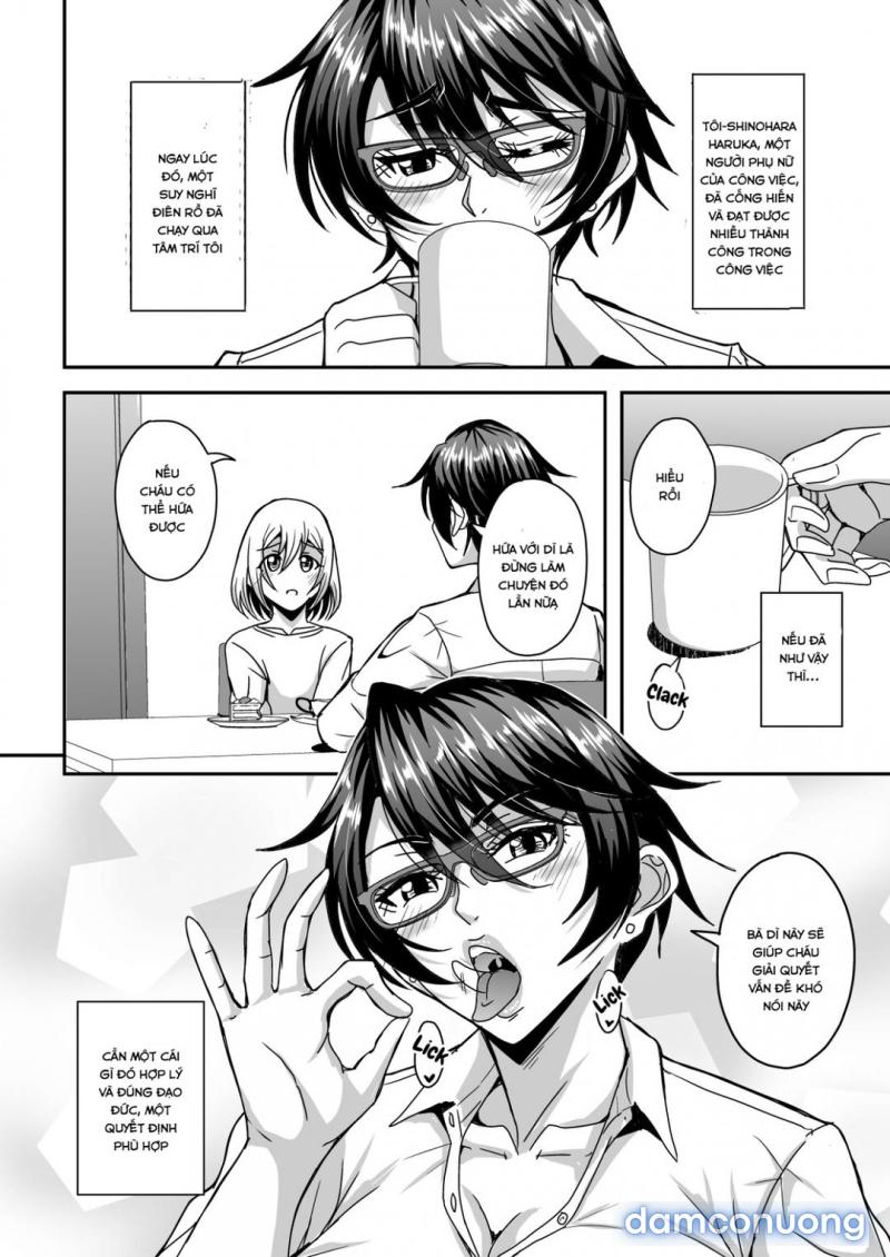 Full : Arofour Dokushin BariCare Oba-san ga Yuujin no Musuko demo aru Toshishita Danshi to no Kankei ni Hamaru Hanashi Chapter 1 - Page 8