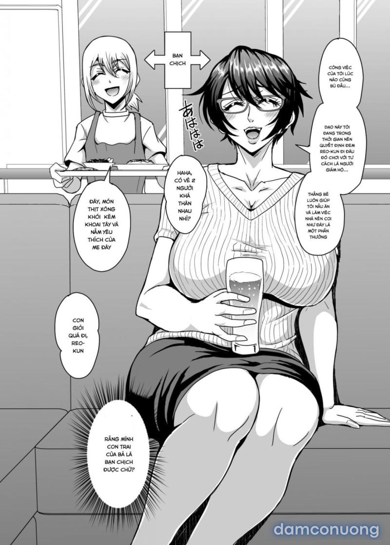 Full : Arofour Dokushin BariCare Oba-san ga Yuujin no Musuko demo aru Toshishita Danshi to no Kankei ni Hamaru Hanashi Chapter 3 - Page 2