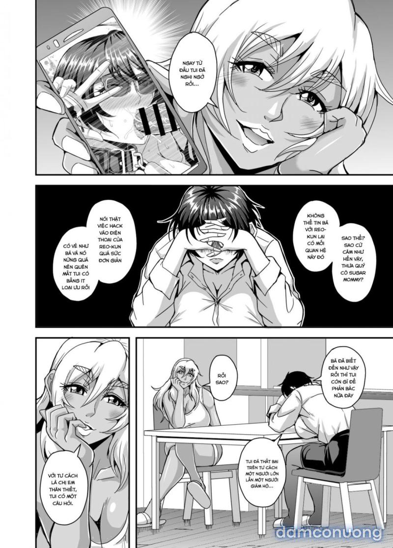 Full : Arofour Dokushin BariCare Oba-san ga Yuujin no Musuko demo aru Toshishita Danshi to no Kankei ni Hamaru Hanashi Chapter 3 - Page 34