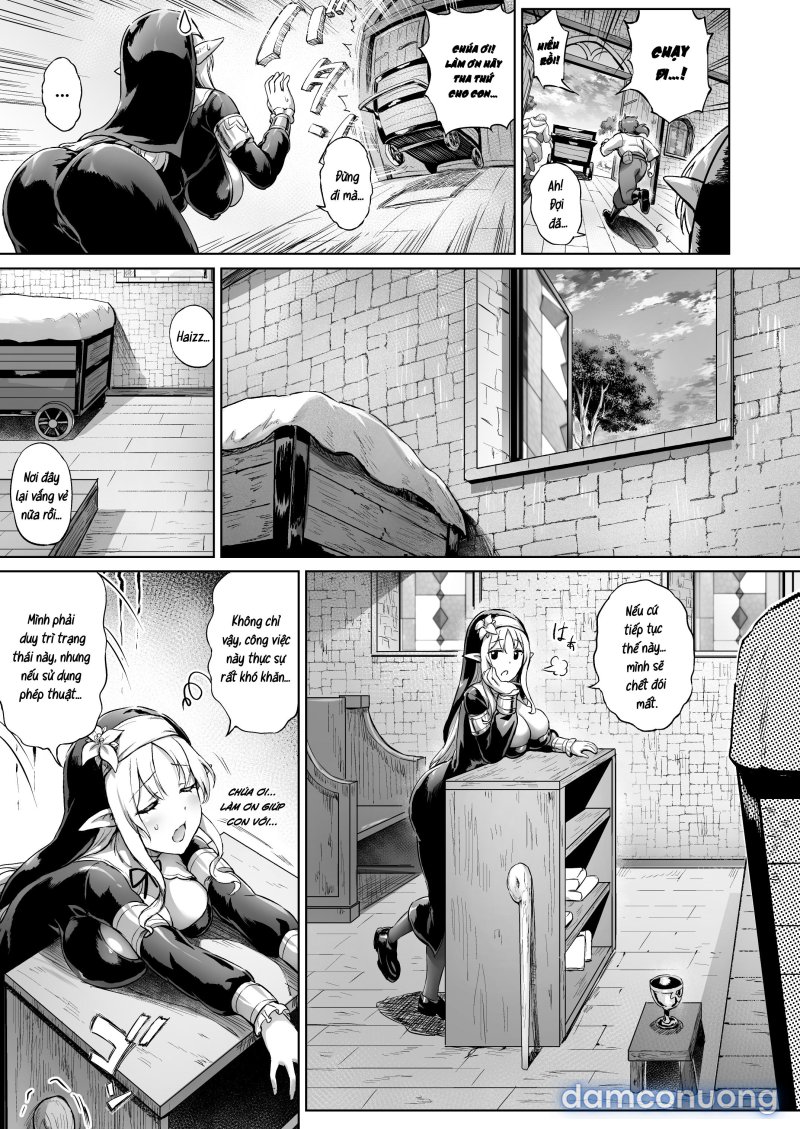 Thánh Nữ Ở Ngôi Làng Nào Đó! Oneshot - Page 12