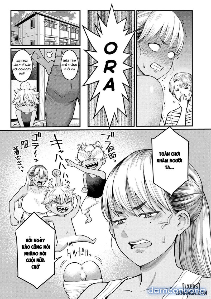 Oni Zeme! Goumou Moto Yan Do-S Mama no Itazura Musuko Choukyou Oneshot - Page 3