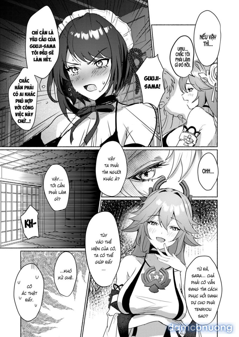 Inazuma Clumsy Maid Chaya Oneshot - Page 17