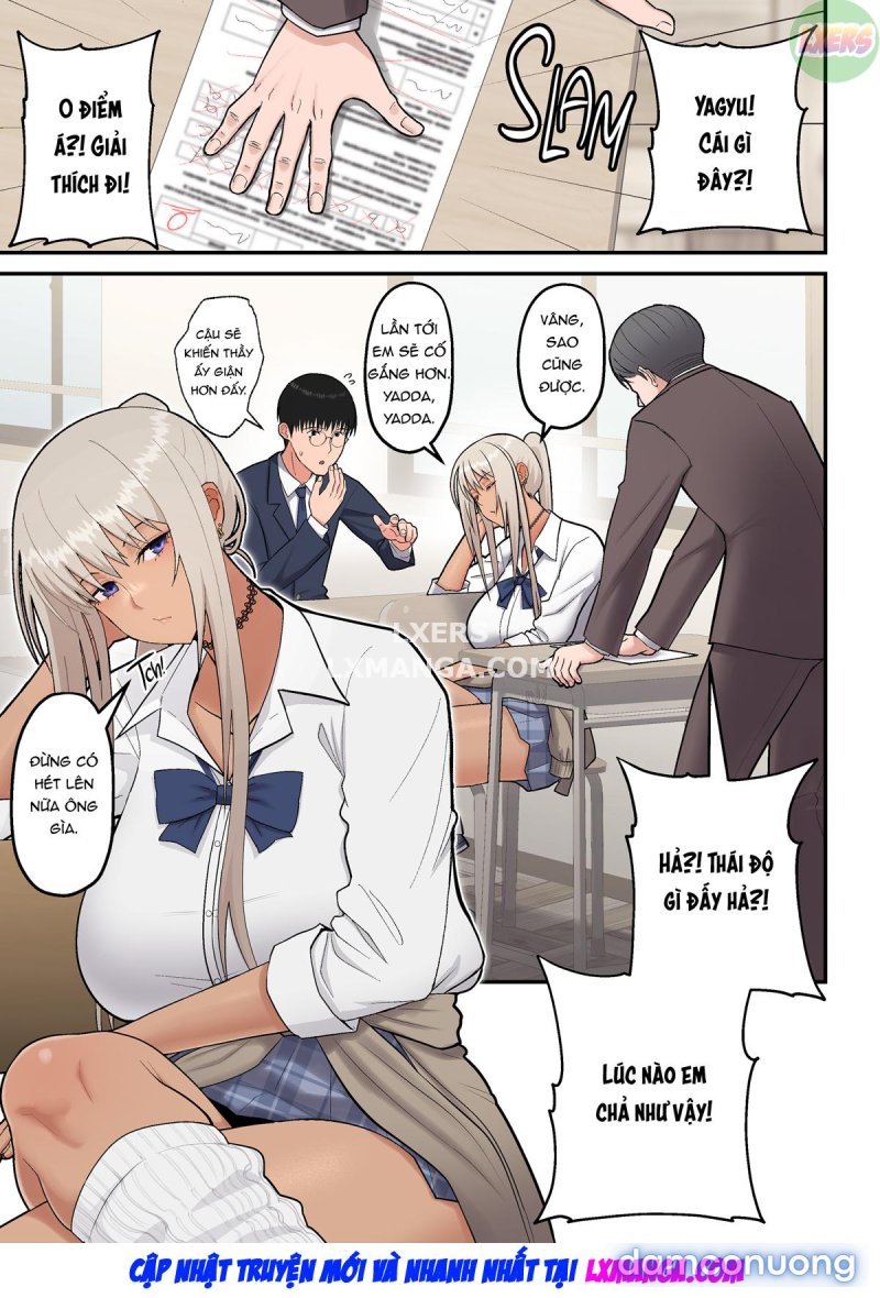 Sweet Love with the Blonde Gyaru Oneshot - Page 3