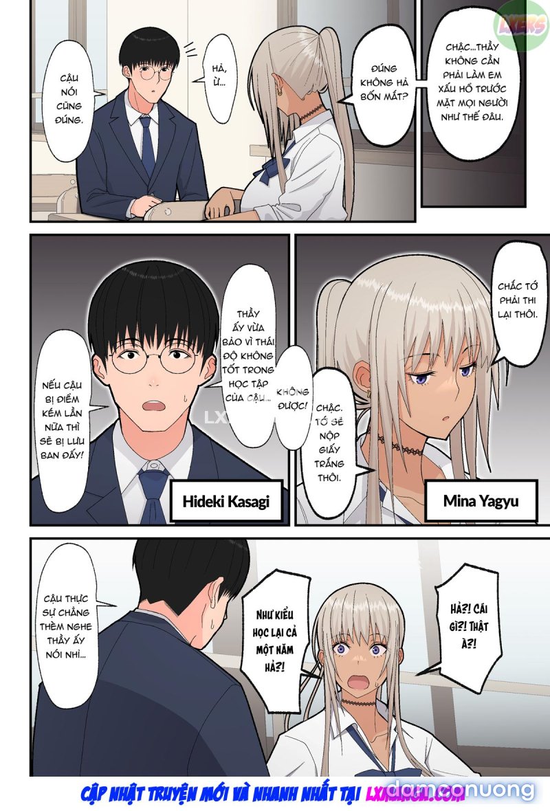 Sweet Love with the Blonde Gyaru Oneshot - Page 4