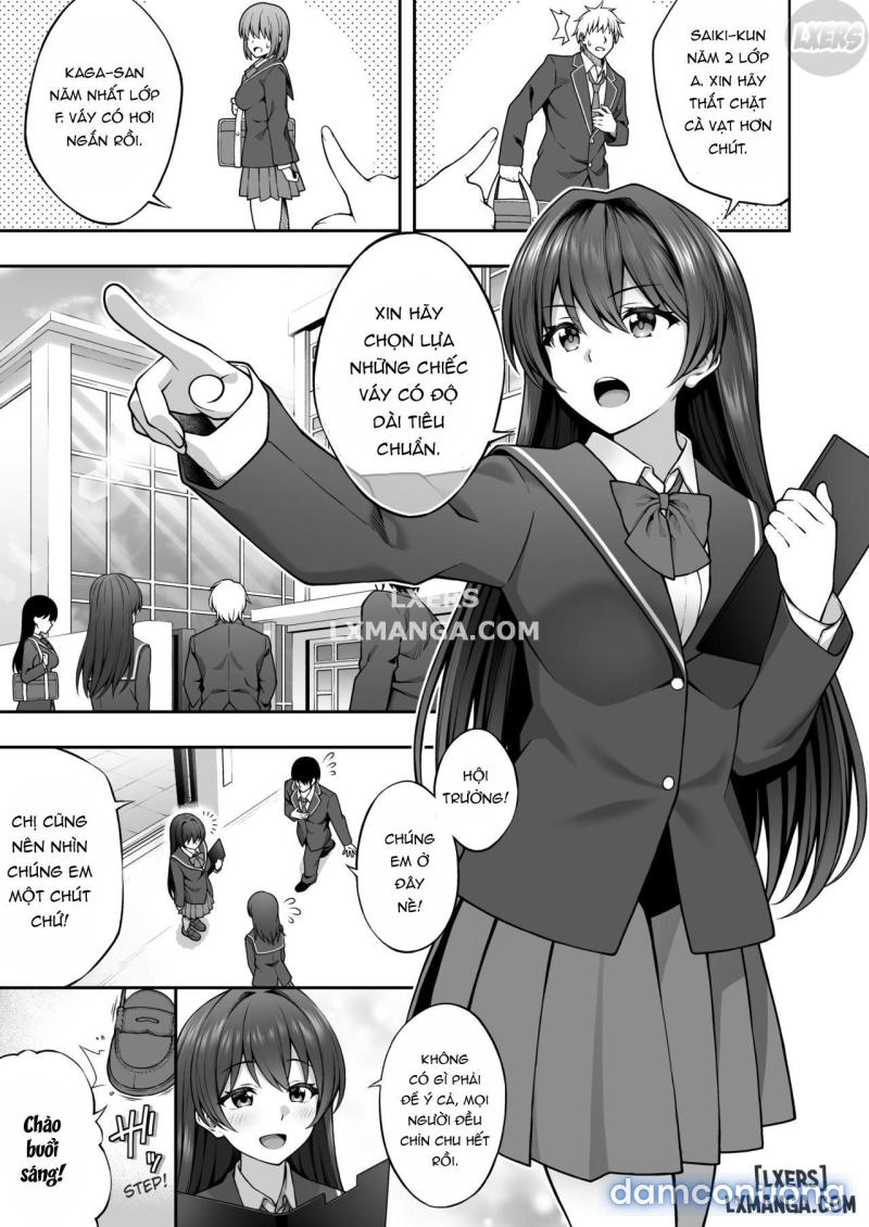 Thanks to Hypnotism, I Had the Serious-Looking Student Council President in the Palm of My Hands Chapter 1 - Page 4