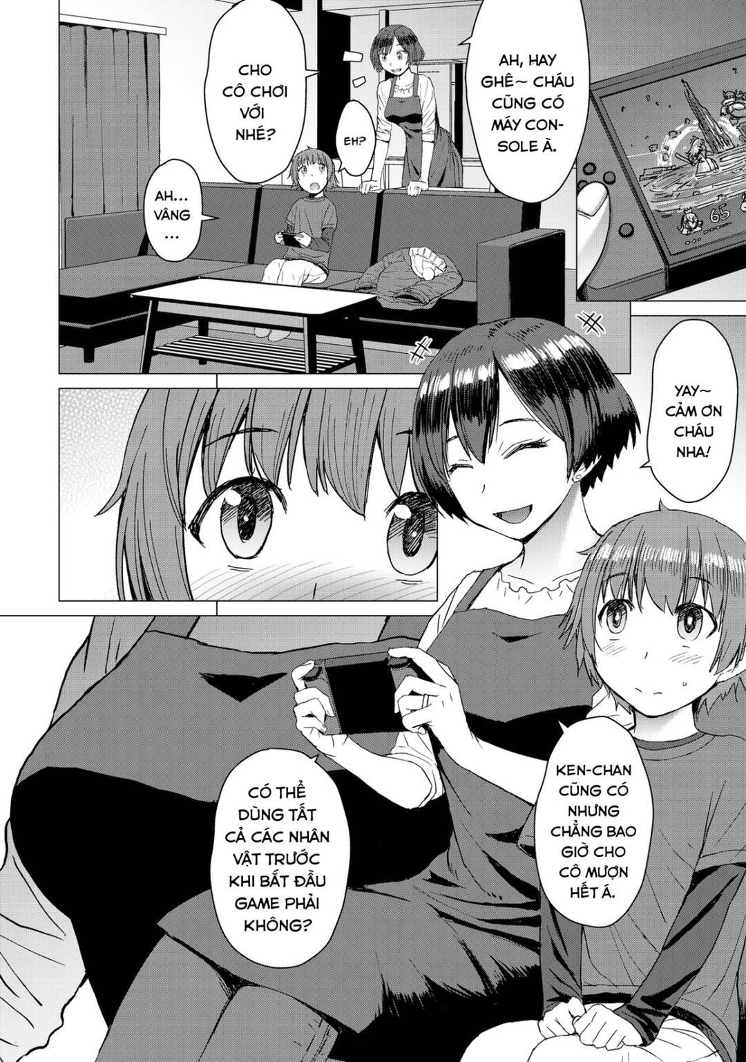 Chơi cùng mẹ của Ken-chan! Oneshot - Page 3