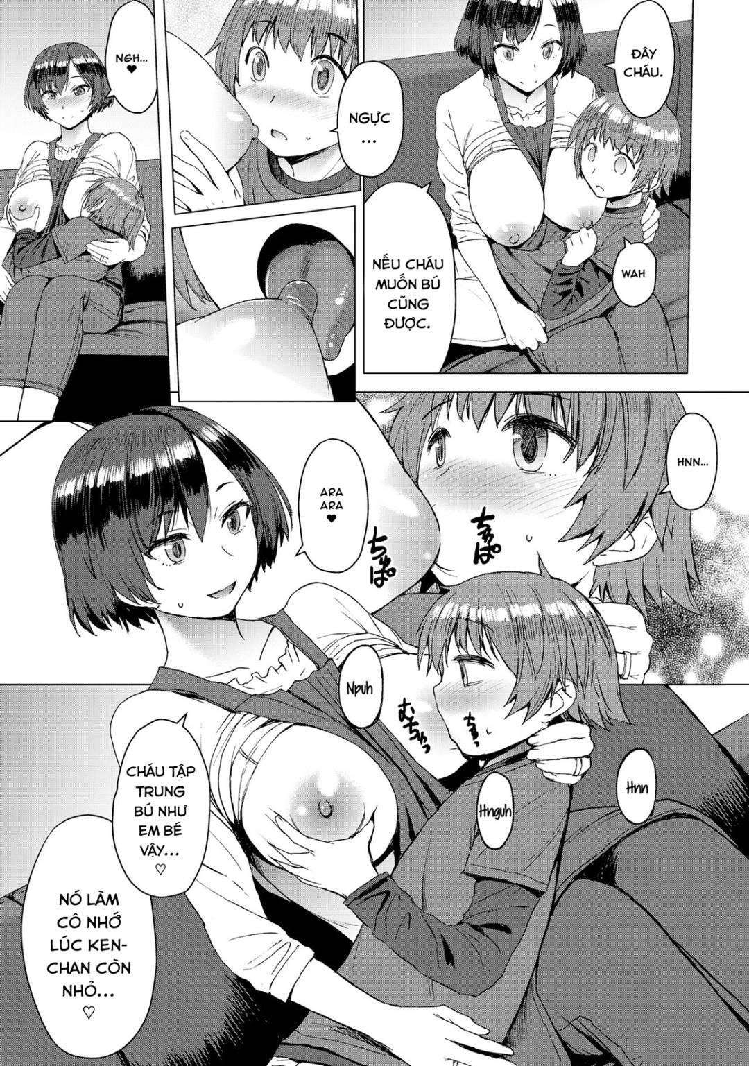 Chơi cùng mẹ của Ken-chan! Oneshot - Page 8