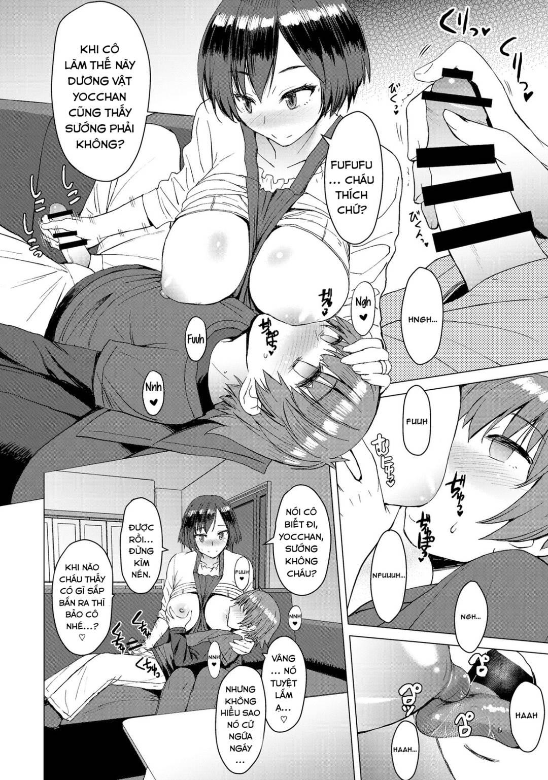 Chơi cùng mẹ của Ken-chan! Oneshot - Page 9