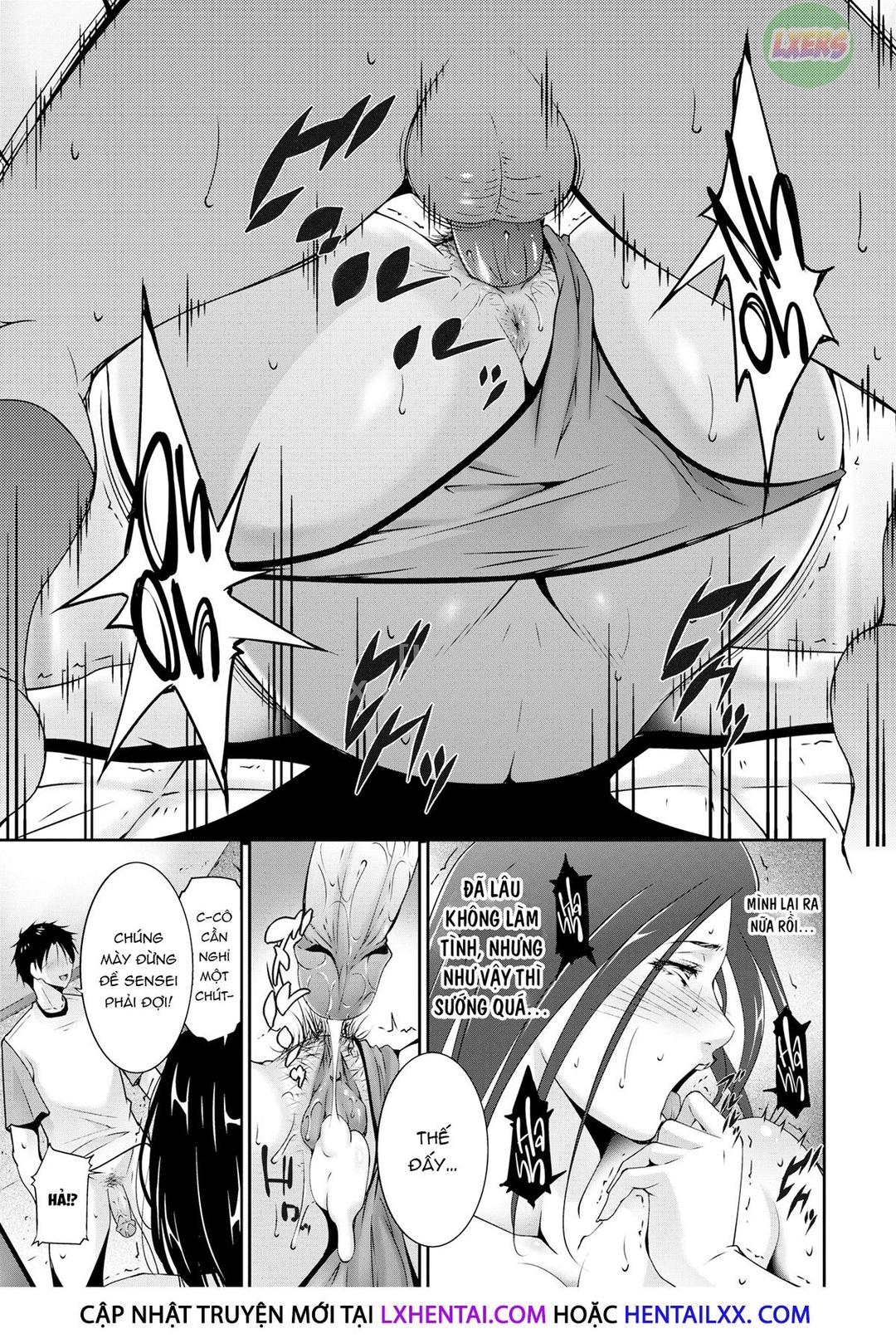 Hentai Không che: Cô giáo mãi đỉnh Chapter 7 - Page 15