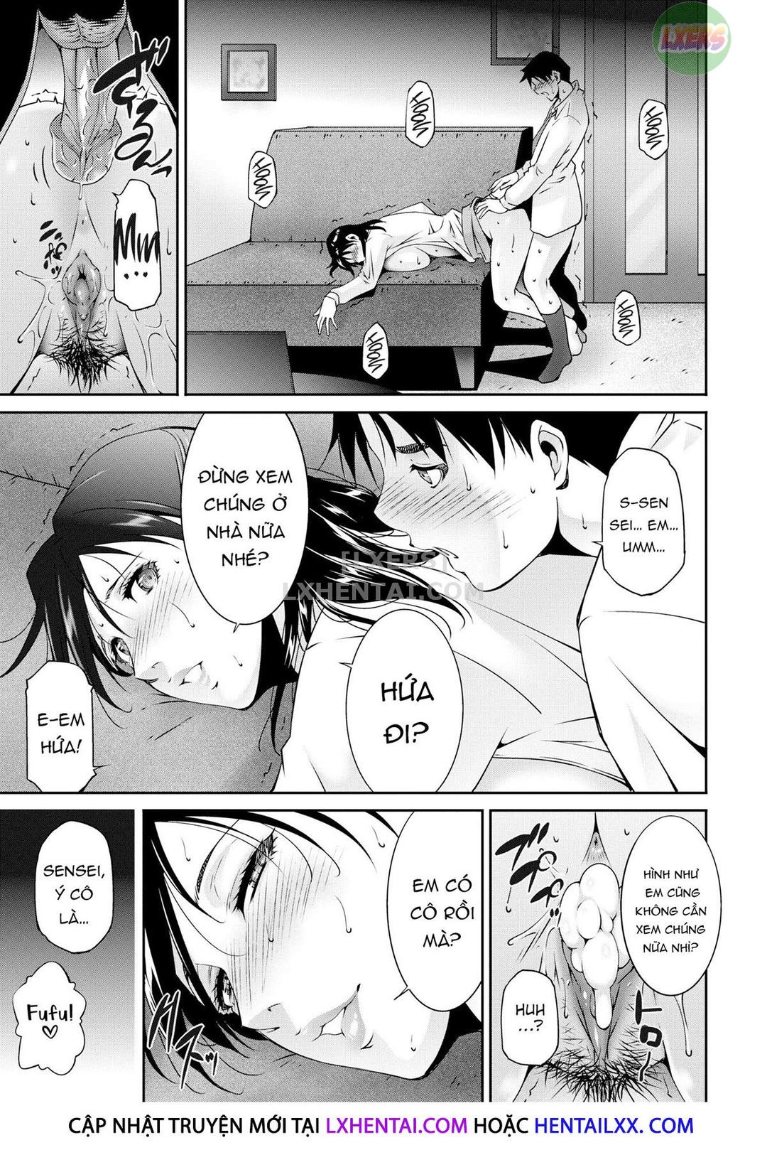 Hentai Không che: Cô giáo mãi đỉnh Chapter 6 - Page 21