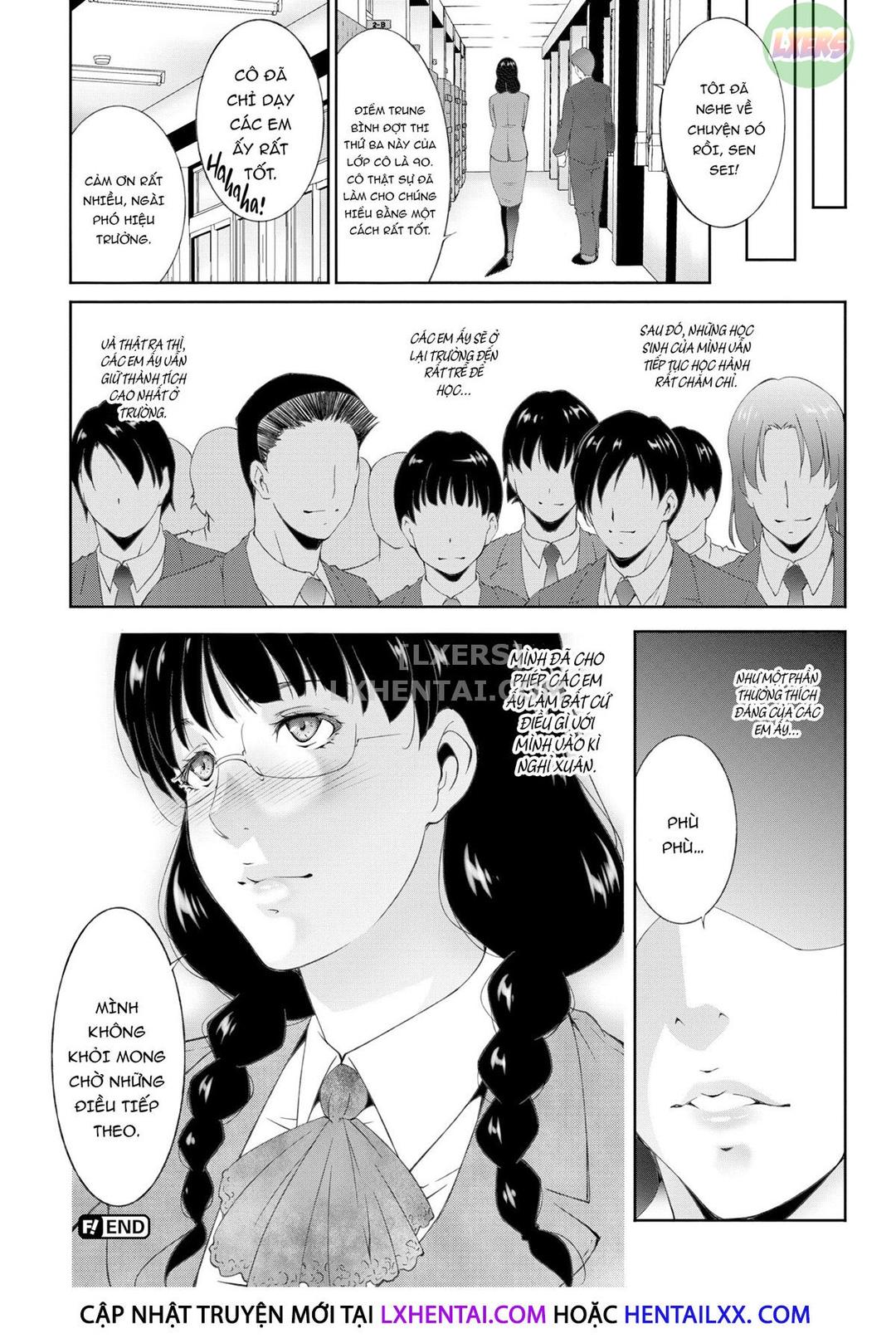 Hentai Không che: Cô giáo mãi đỉnh Chapter 9 - Page 22