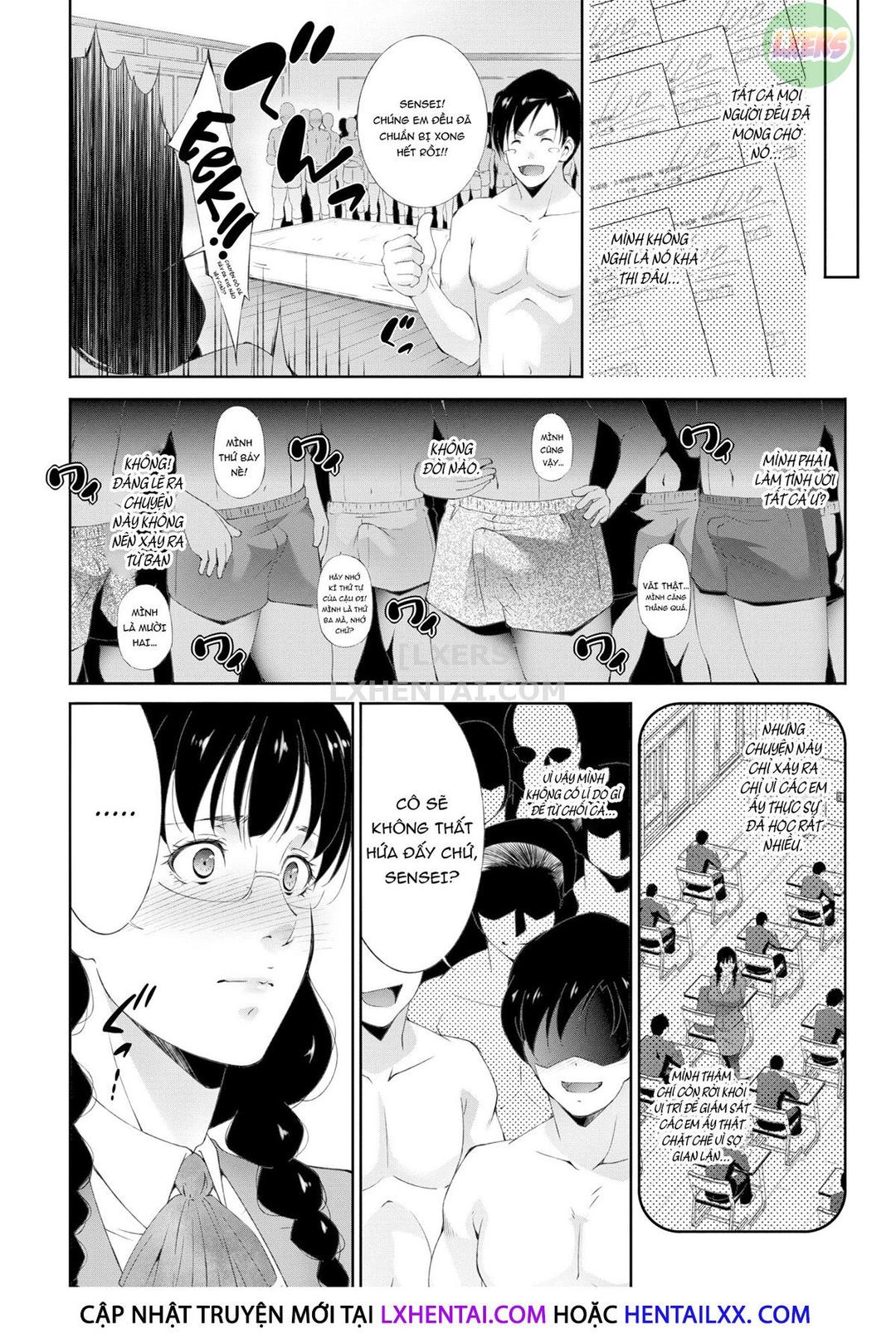 Hentai Không che: Cô giáo mãi đỉnh Chapter 9 - Page 8