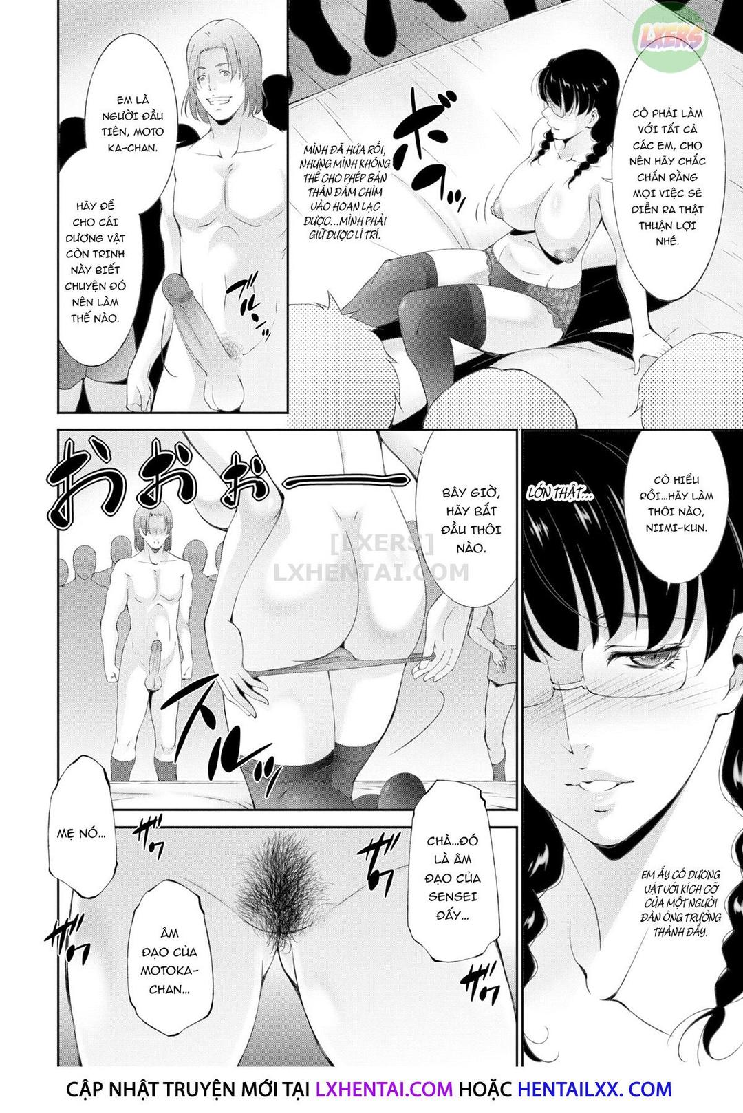 Hentai Không che: Cô giáo mãi đỉnh Chapter 9 - Page 10