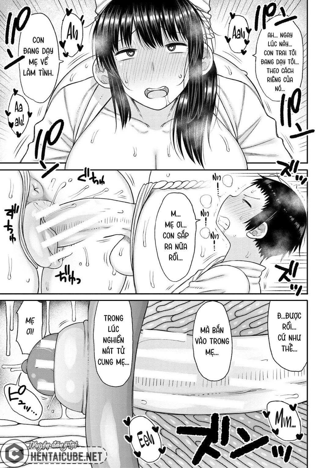 Haramitagari na Hahaoya ~Okaa-san to Ippai Kozukuri Shiyou ne~ Chapter 5 - Page 31