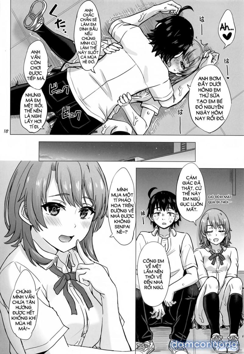 Kì nghỉ hè tuyệt vời cùng Iroha Oneshot - Page 18