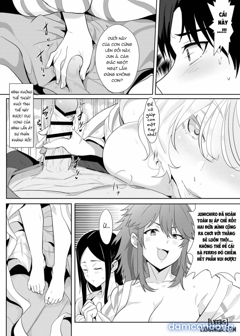 Tận hưởng suối nước nóng cùng mẹ Tomo và bạn bè cô ấy - MIlf ngon Chapter 0 - Page 9