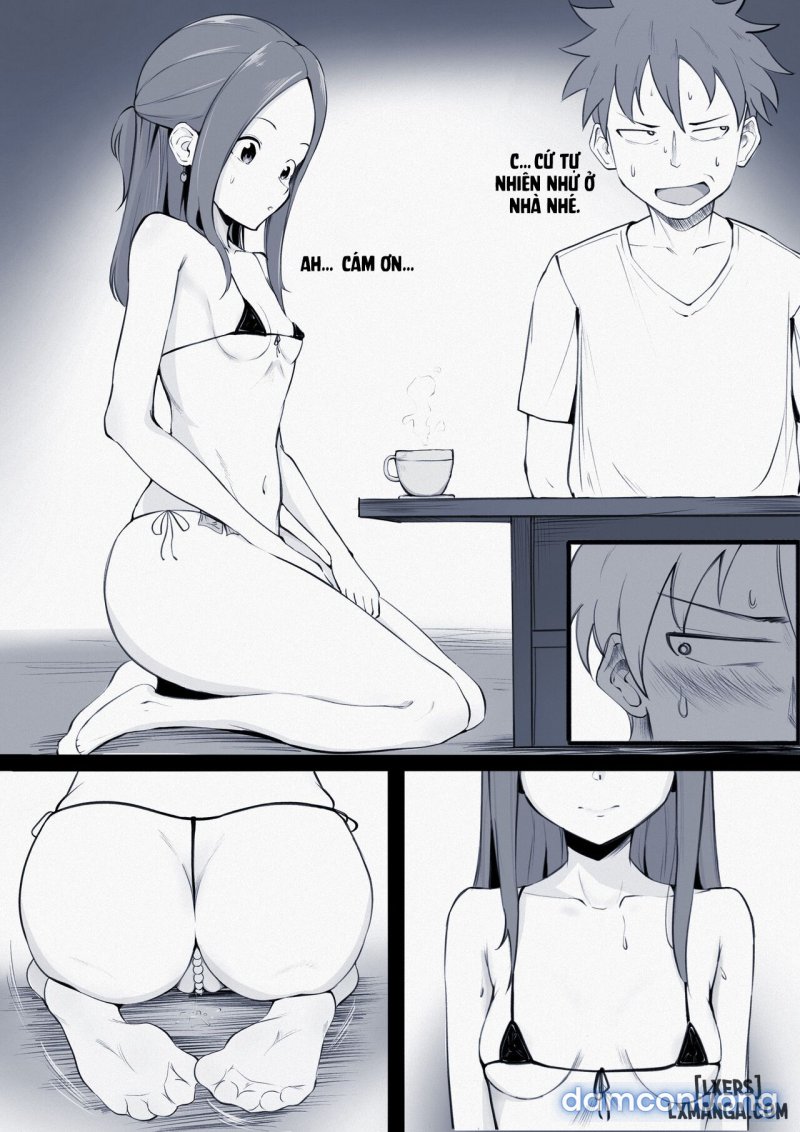 Takagi-san Swinging/NTS Play (Karakai Jouzu no (Moto) Takagi-san) Oneshot - Page 4